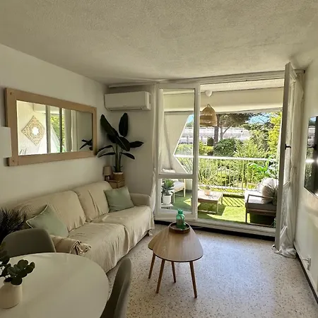 Le Boheme - Balcon Vue Jardin - Clim - Place De Parking - Wifi - 5min דירה לה גרנד מוט