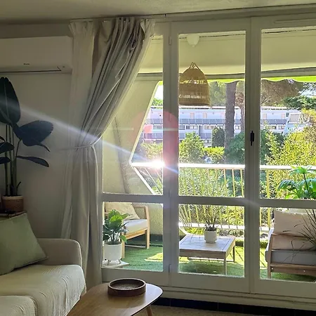 Le Boheme - Balcon Vue Jardin - Clim - Place De Parking - Wifi - 5min