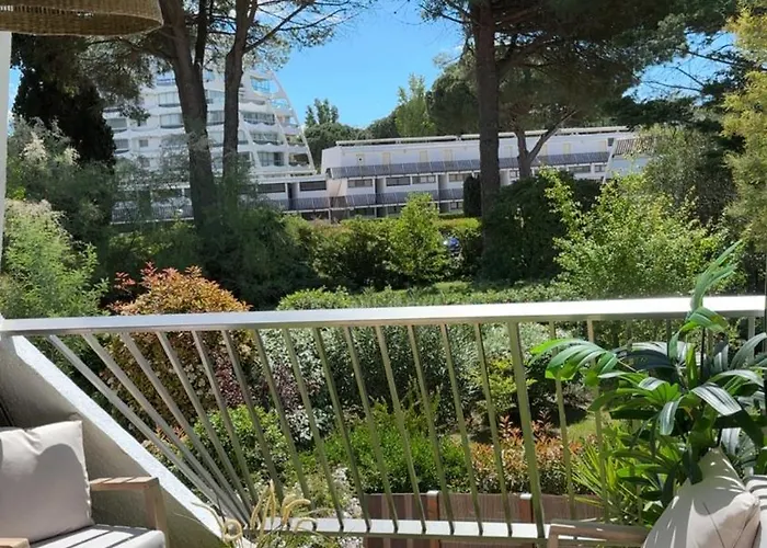 Le Boheme - Balcon Vue Jardin - Clim - Place De Parking - Wifi - 5min Apartment *