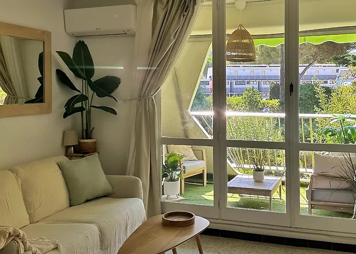 Apartment Le Boheme - Balcon Vue Jardin - Clim - Place De Parking - Wifi - 5min